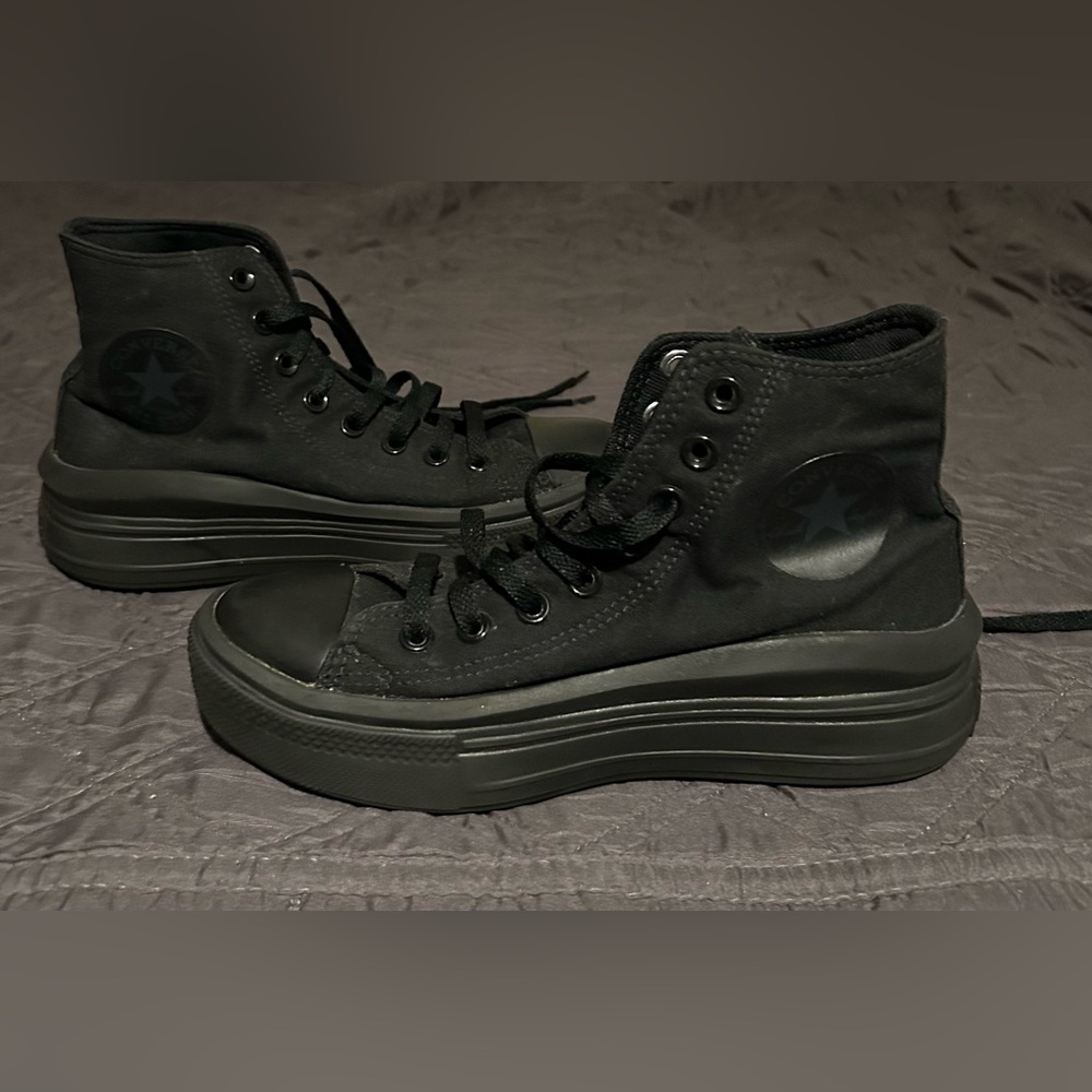 Converse Chuck Taylor All Star Move Canvas High-Top Sneaker Women US 7